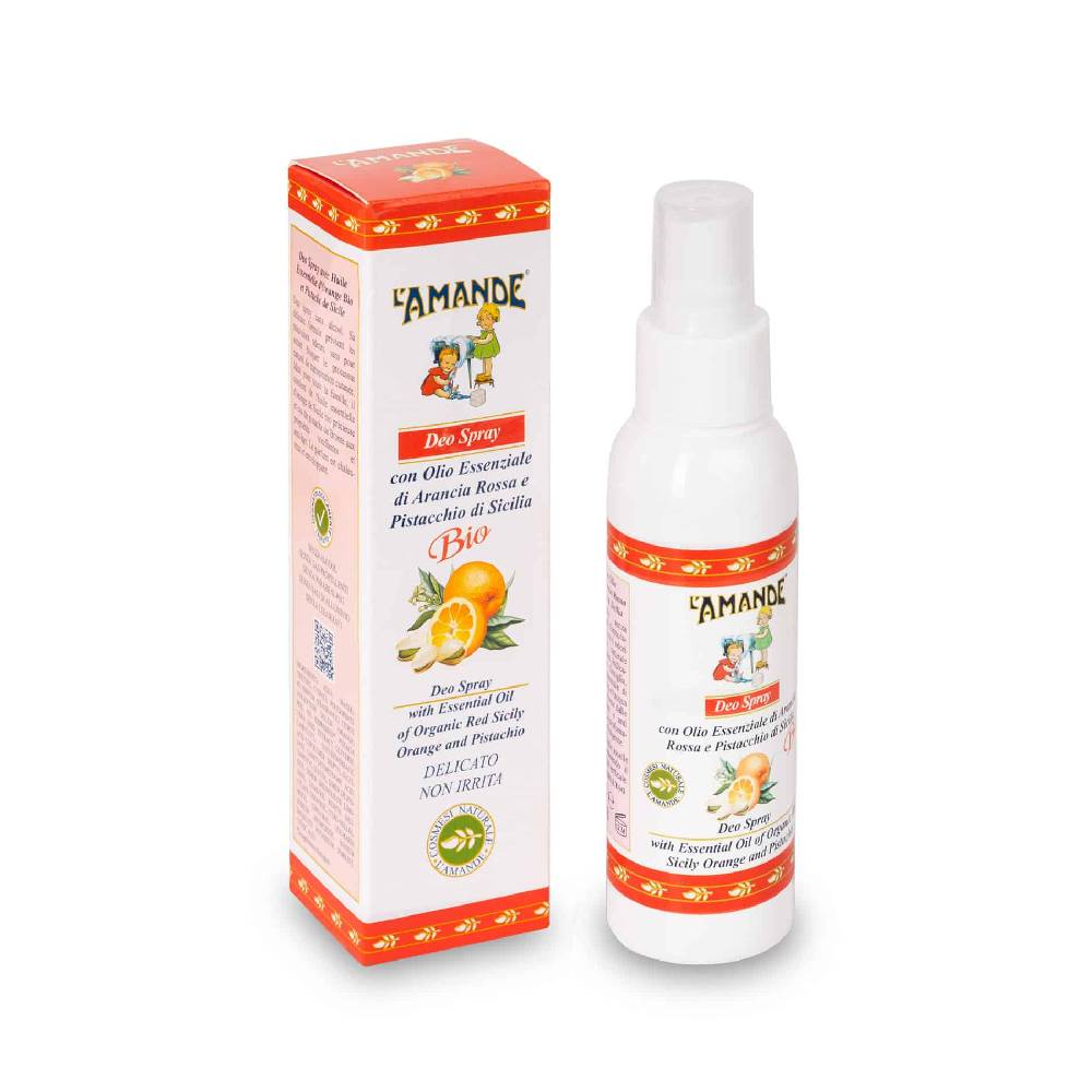 L'amande Deo Spray Arancia rossa e Pistacchio di Sicilia Vendita Economica
