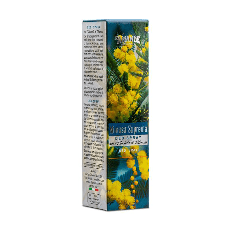 L'amande Deo spray Mimosa suprema Vendite Flash