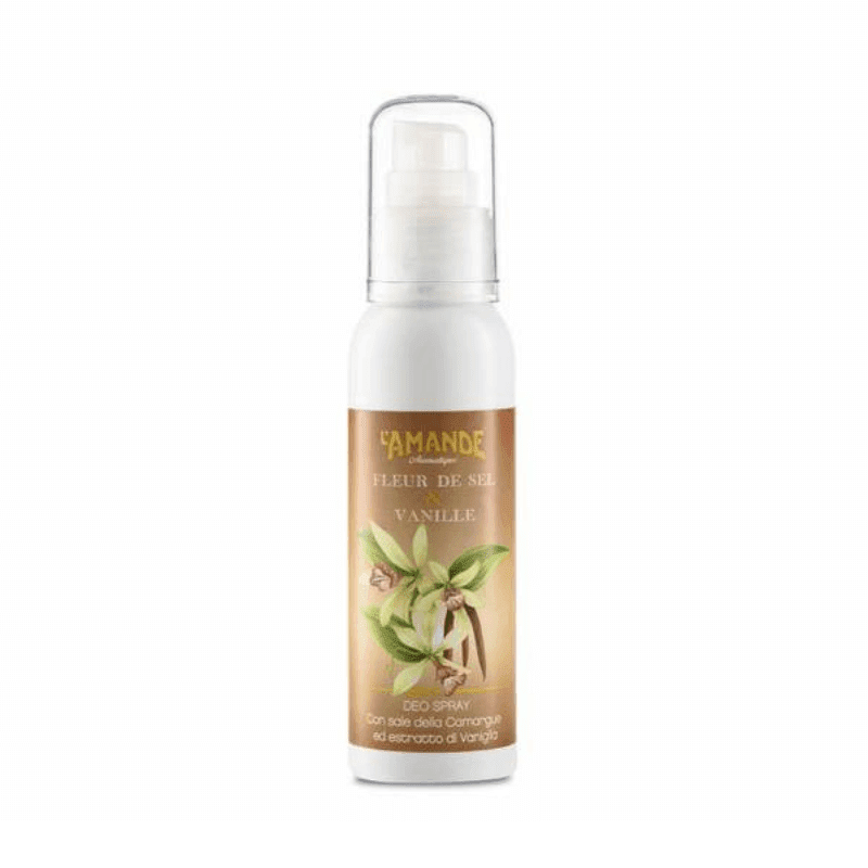 L'amande Deo spray Fleur de Sel & Vanille Nuova