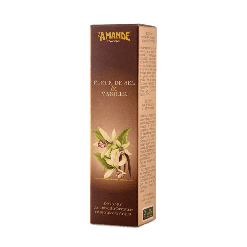 L'amande Deo spray Fleur de Sel & Vanille Nuova