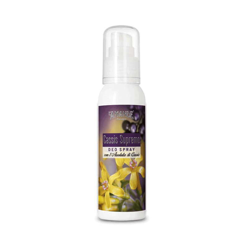 L'amande Deo spray Cassis supremo Moda