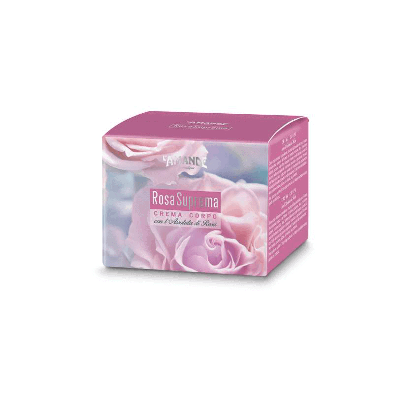 L'amande Crema corpo Rosa suprema Vendita