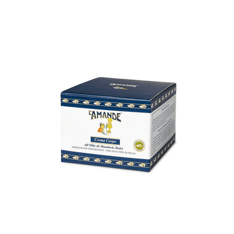 L'amande Crema corpo all’olio di mandorle dolci Pezzi Unici