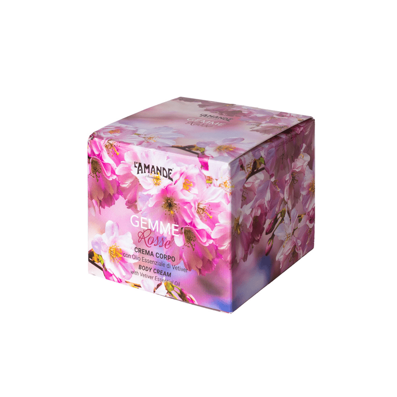 L'amande Crema corpo Gemme rosse Offerte