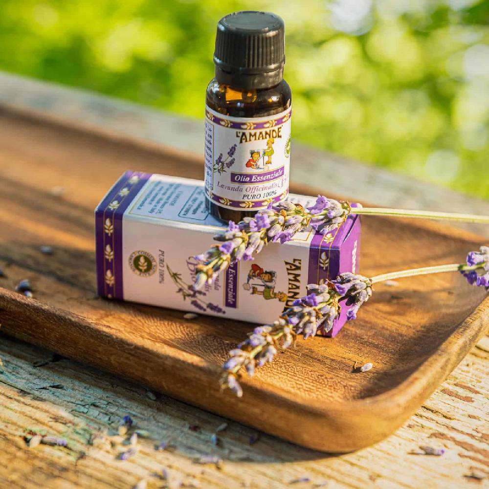 L'amande Olio essenziale Lavanda officinalis del Piemonte bio Prezzo Ridotto