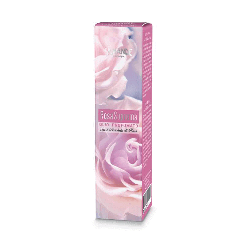 L'amande Olio corpo profumato Rosa suprema Sottocosto