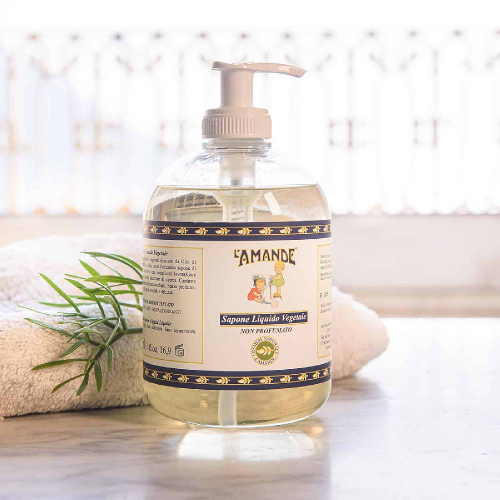 L'amande Sapone liquido vegetale non profumato Saldi