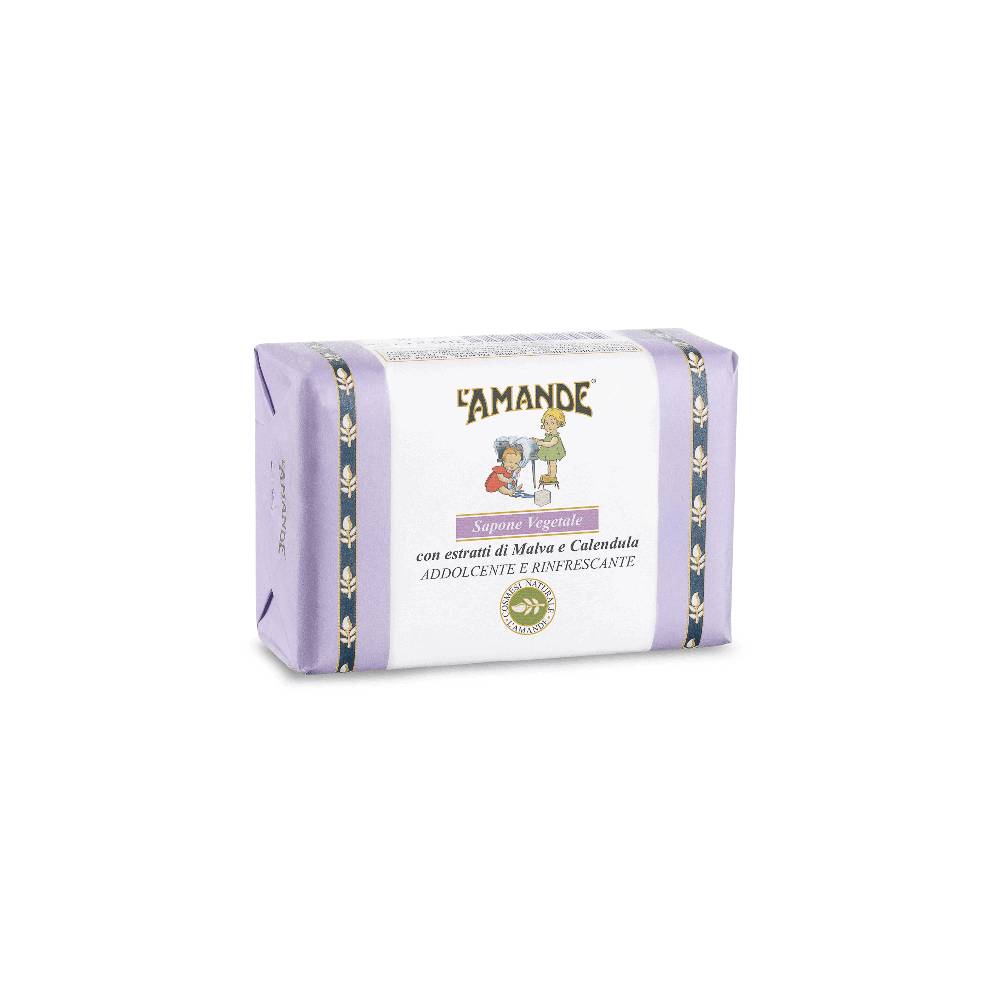 L'amande Sapone vegetale malva e calendula