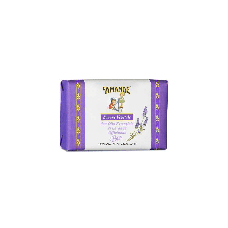 L'amande Sapone vegetale Lavanda officinalis del Piemonte bio
