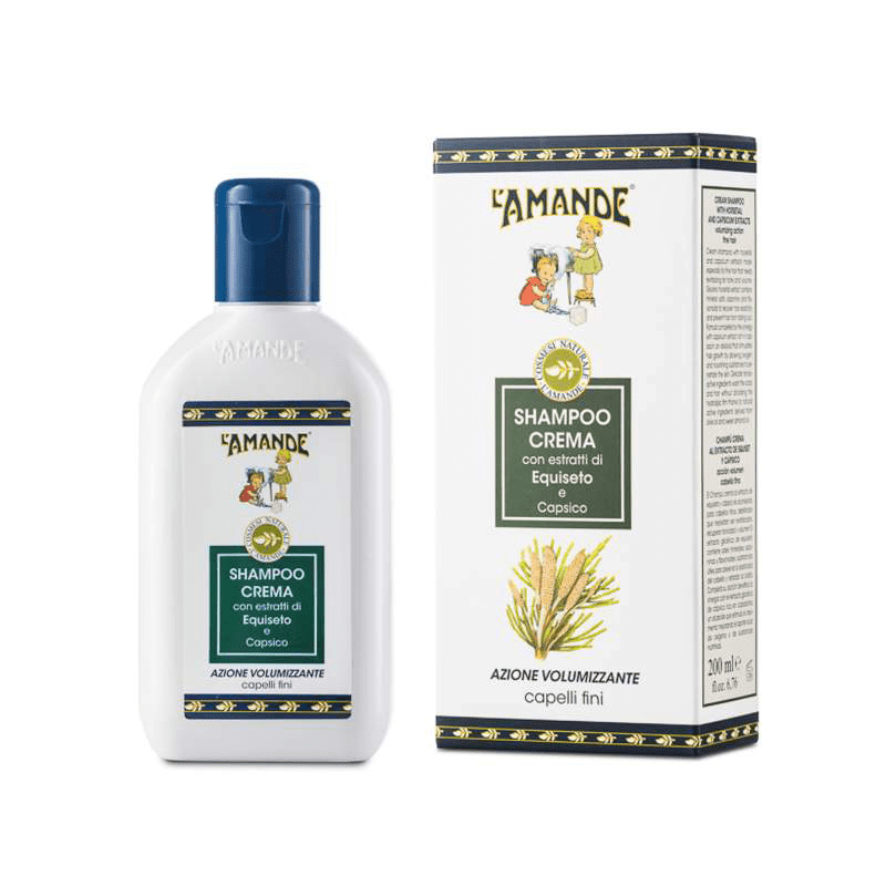 L'amande Shampoo crema per capelli fini all'equiseto Vendita