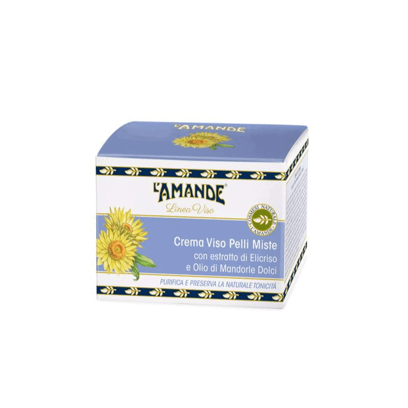 L'amande Crema viso pelli miste Qualità Garantita