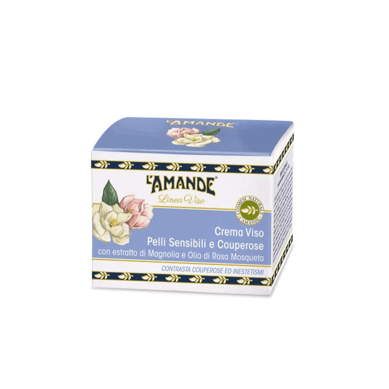 L'amande Crema viso pelli sensibili e couperose Negozi Online
