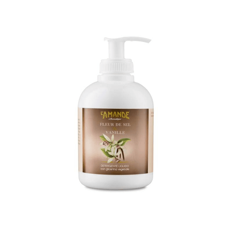 L'amande Detergente liquido Fleur de Sel & Vanille Smaltimento dello stoccaggio