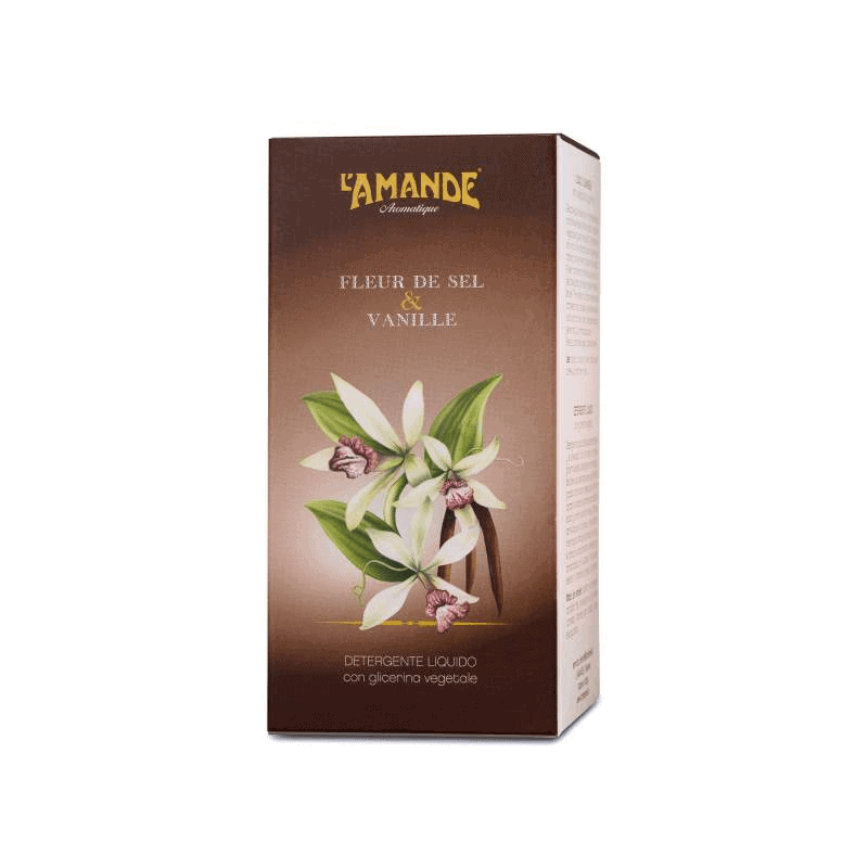 L'amande Detergente liquido Fleur de Sel & Vanille Smaltimento dello stoccaggio
