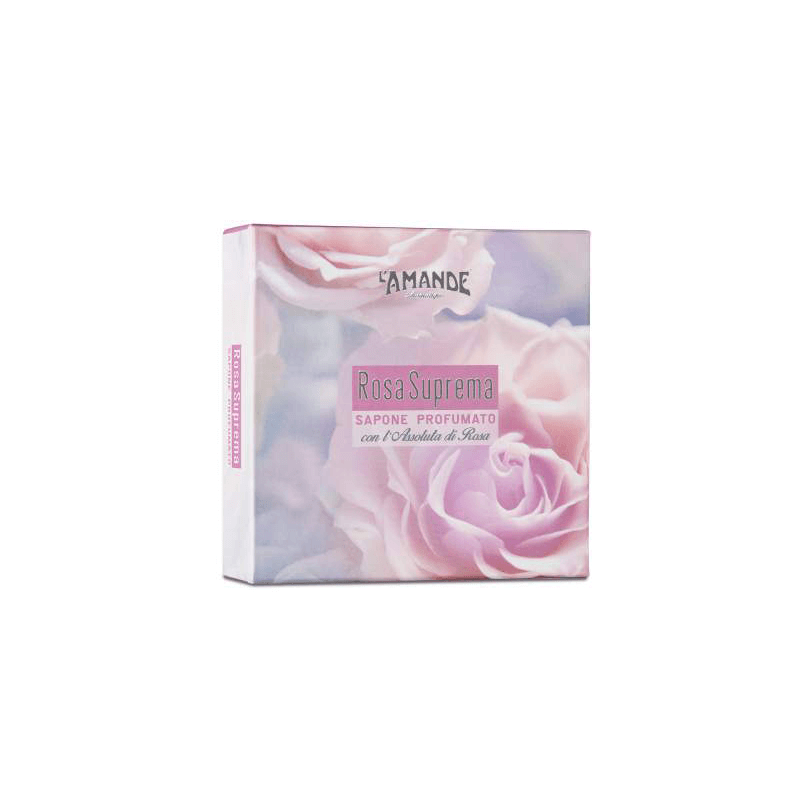 L'amande Sapone profumato Rosa suprema Officina