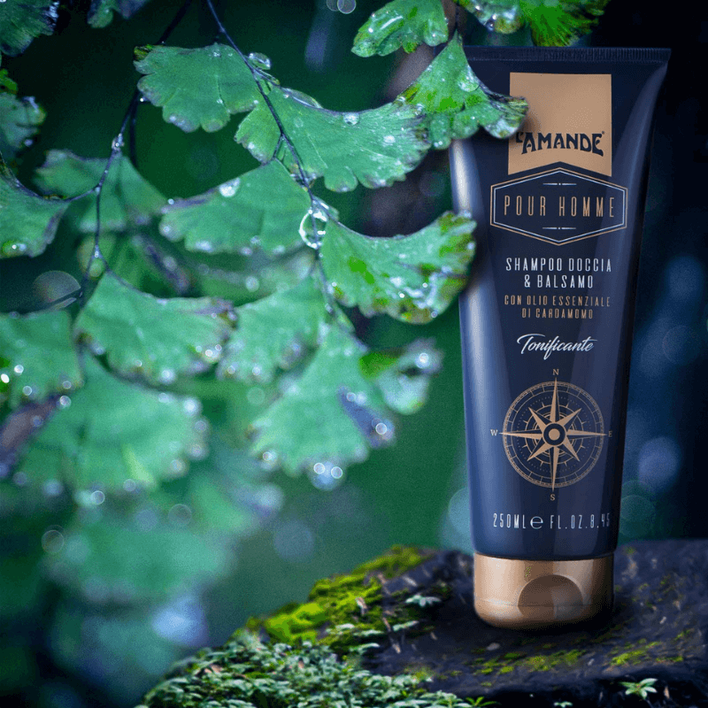 L'amande Shampoo doccia e balsamo Pour Homme Affare Del Giorno