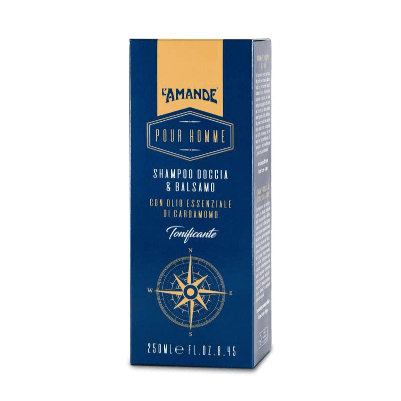 L'amande Shampoo doccia e balsamo Pour Homme Affare Del Giorno