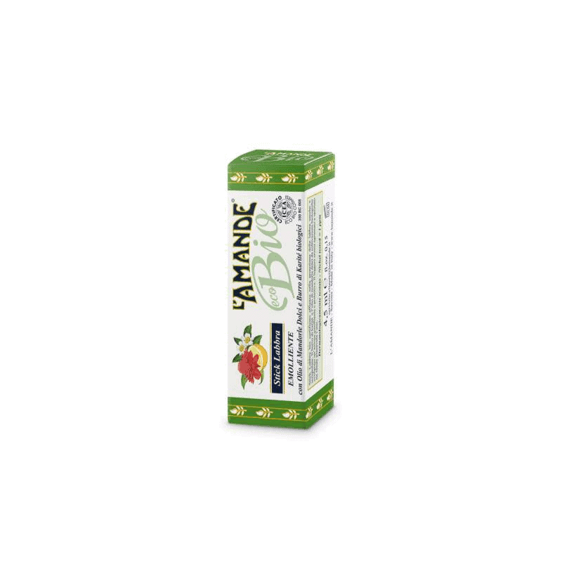 L'amande Stick labbra emolliente Eco bio Offerta San Valentino