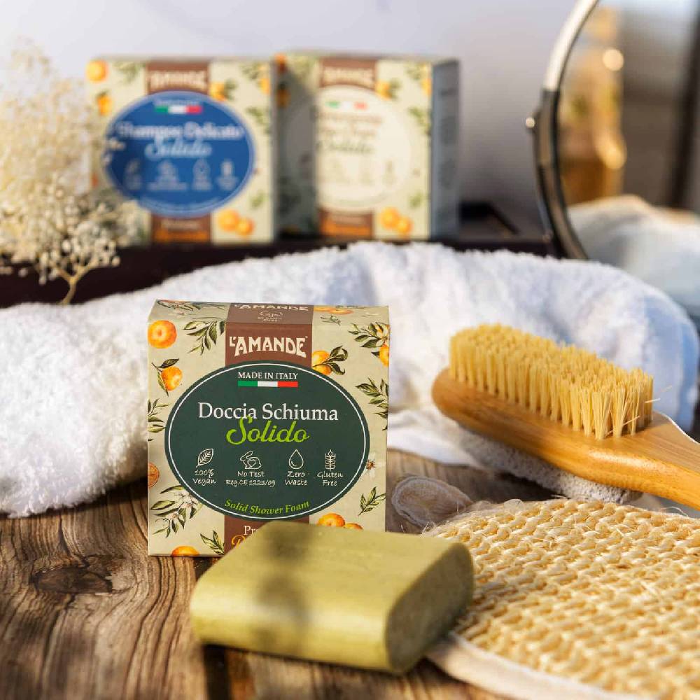 L'amande Shampoo solido Vendita calda