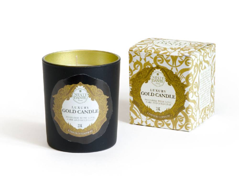 Nesti Dante Luxury Gold Candle Saldi