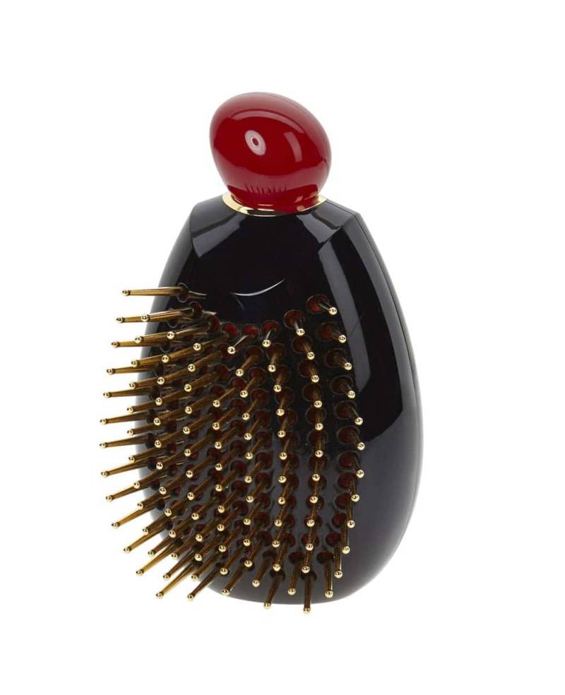 Janeke Spazzola gemma con impugnatura palmare Gem brush, colore nero - cod. 71SP500G NER In Saldo