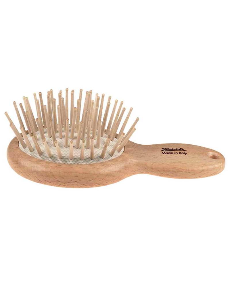 Janeke Spazzola da borsetta in legno di faggio - cod. SP63N Prezzo Ridotto