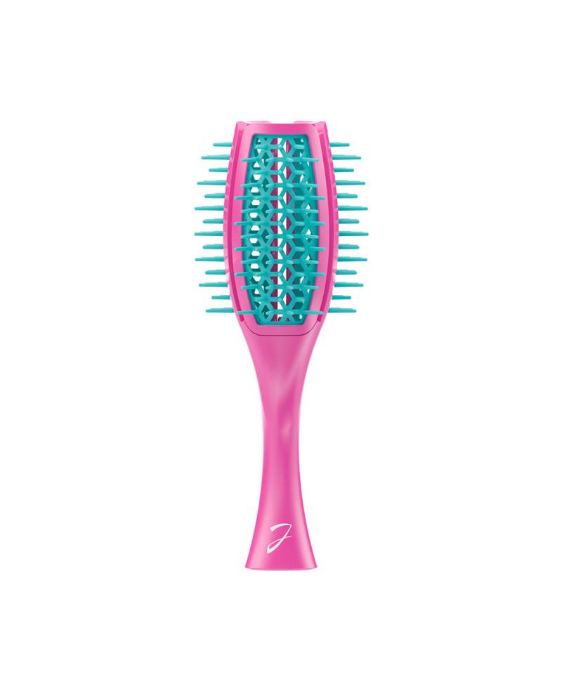 Janeke Spazzola Tulip ventilata, più volume nei capelli, bicolore fucsia e turchese – cod. SP503 FT Vendita