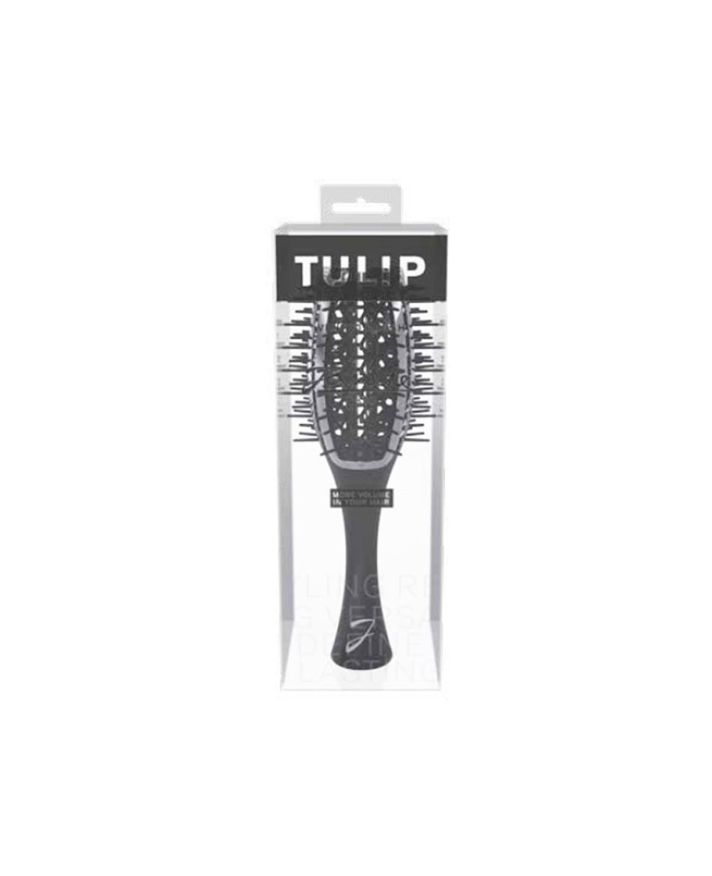 Janeke Spazzola Tulip ventilata, più volume nei capelli, oro nero – cod. AUSP503 NER Soddisfazione Garantita