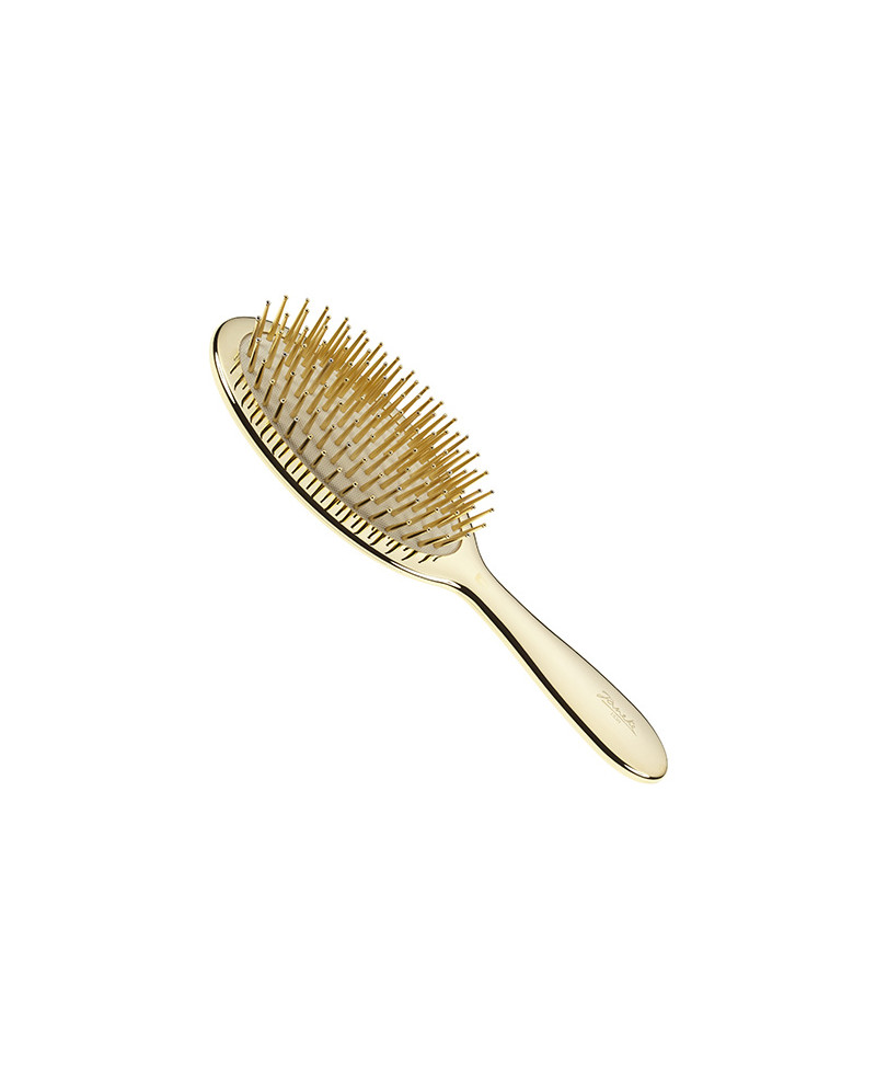 Janeke Spazzola dorata pneumatica con picchi dorati -  cod. AUSP22 G Prezzo Ridotto