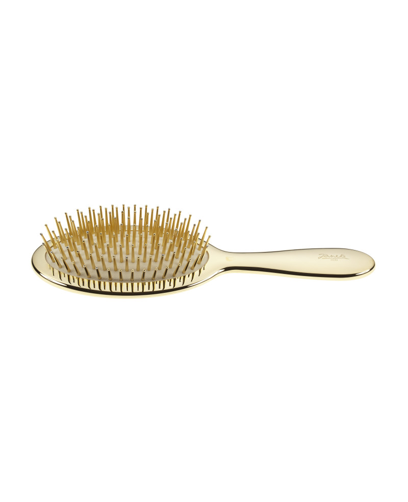 Janeke Spazzola dorata pneumatica con picchi dorati -  cod. AUSP22 G Prezzo Ridotto