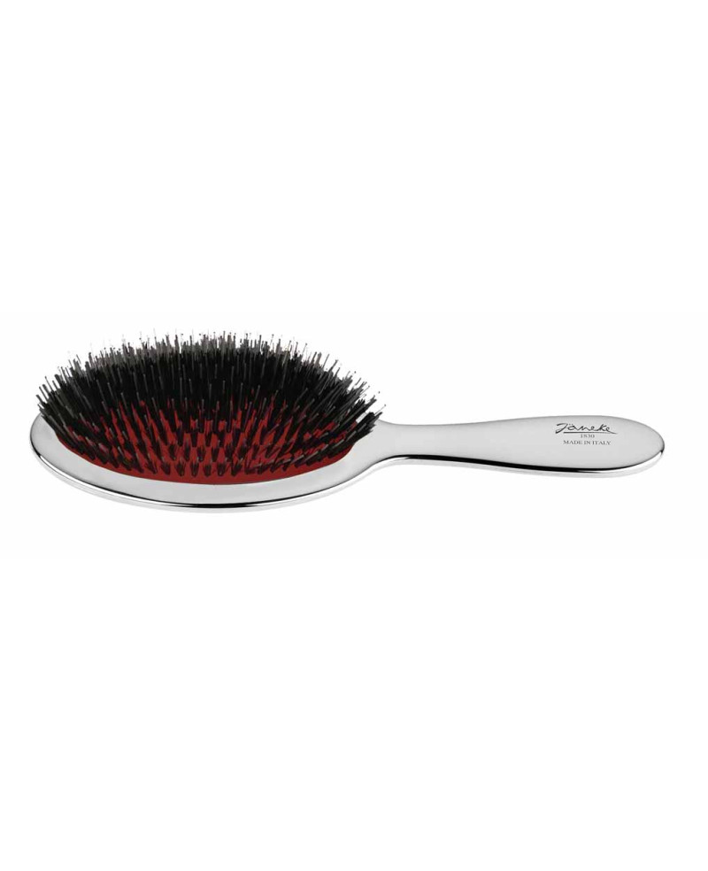 Janeke Spazzola con setole e rinforzo nylon, colorazione argento - cod. CRSP22M Offerta