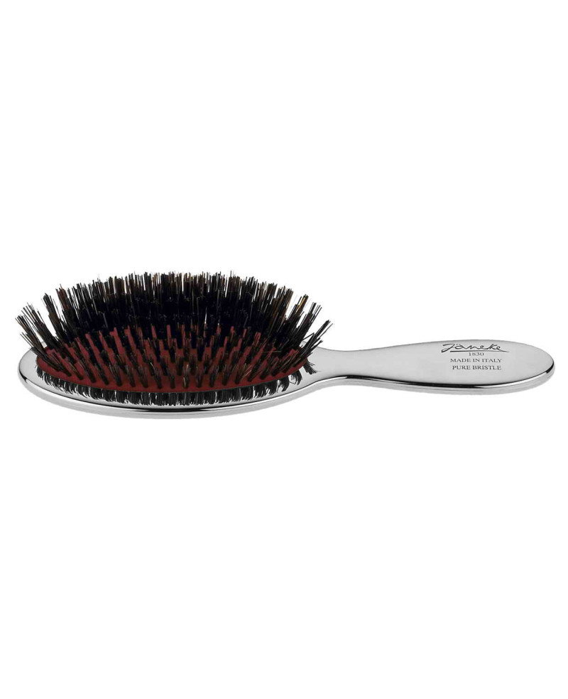 Janeke Spazzola piccola con setole, colore argento - cod. CRSP21SF Saldi