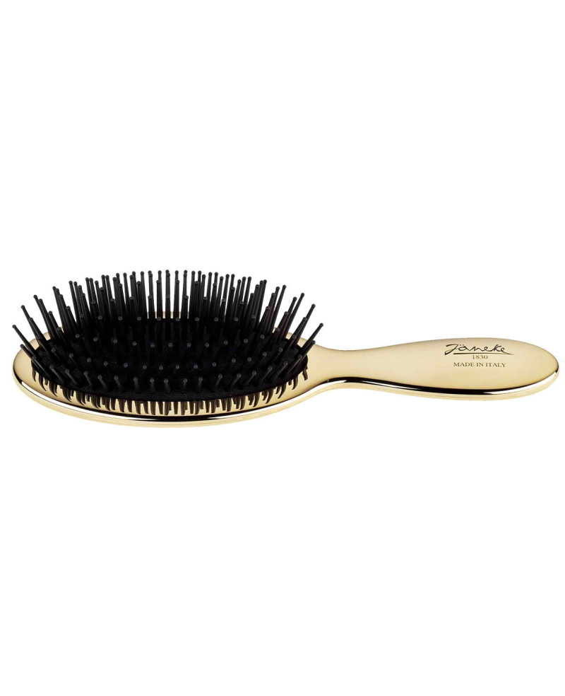 Janeke Spazzola piccola dorata pneumatica con picchi dorati - cod. AUSP21 Offerta speciale