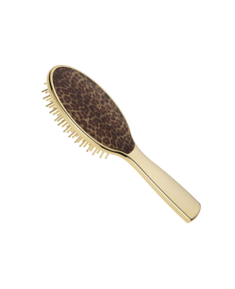 Janeke Spazzola dorata con inserto maculato - cod. AUSP232G MAC I Più Venduti