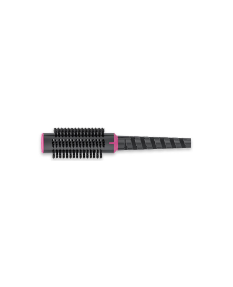 Janeke Spazzola termica tonda Spiral, colorazione nera e fucsia, diametro 52 - cod. SP513C-ALM Offerte