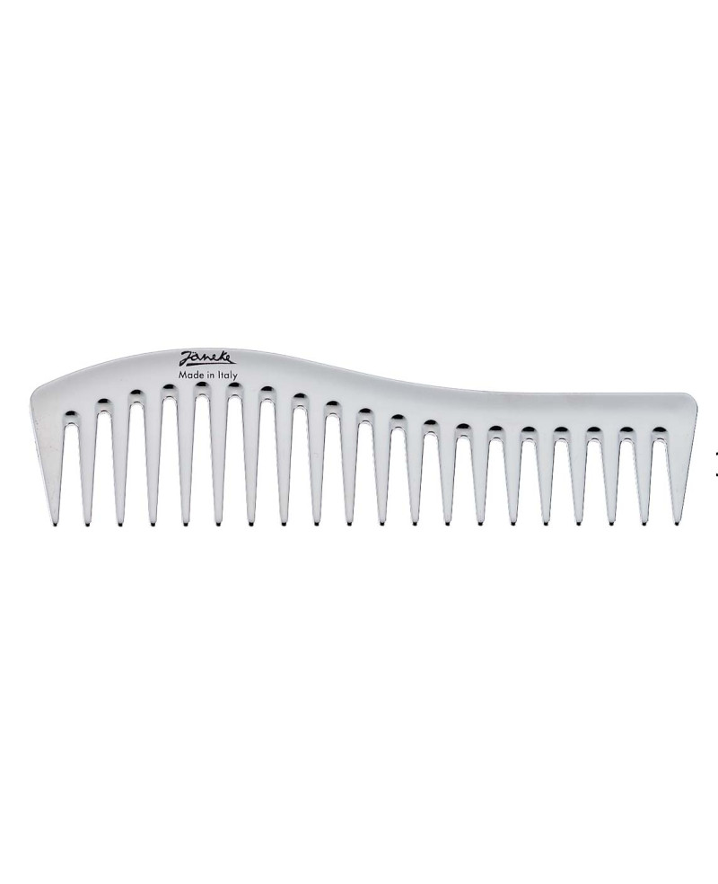 Janeke Pettine spandi gel ondulato, colore argento - cod. CR805 Saldi Di Fabbrica