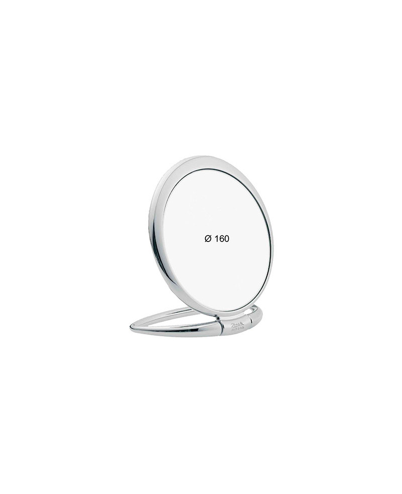 Janeke Specchio da tavolo argento, con ingrandimento x3, diametro 17 cm - cod. CR443.3 Vendita Calda