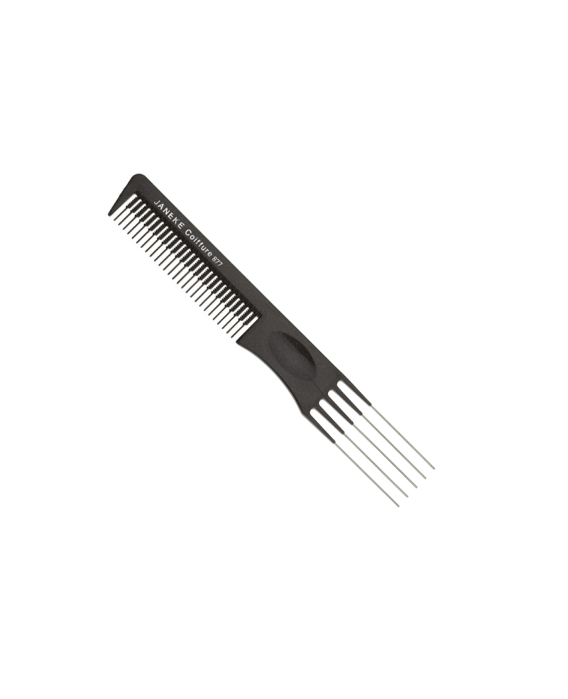 Janeke Comb with metal pick 19,5 cm - cod. 57877 Qualità