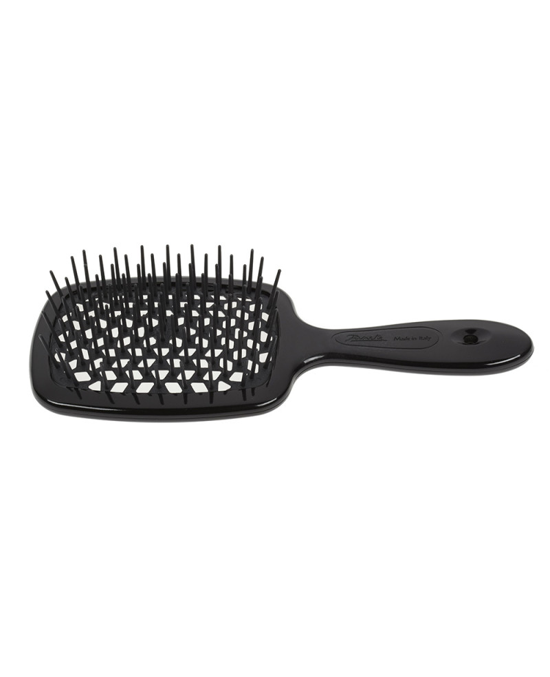 Janeke Spazzola Superbrush in fibra di carbonio nera di 22 cm - Cod. 55SP226 Offerte