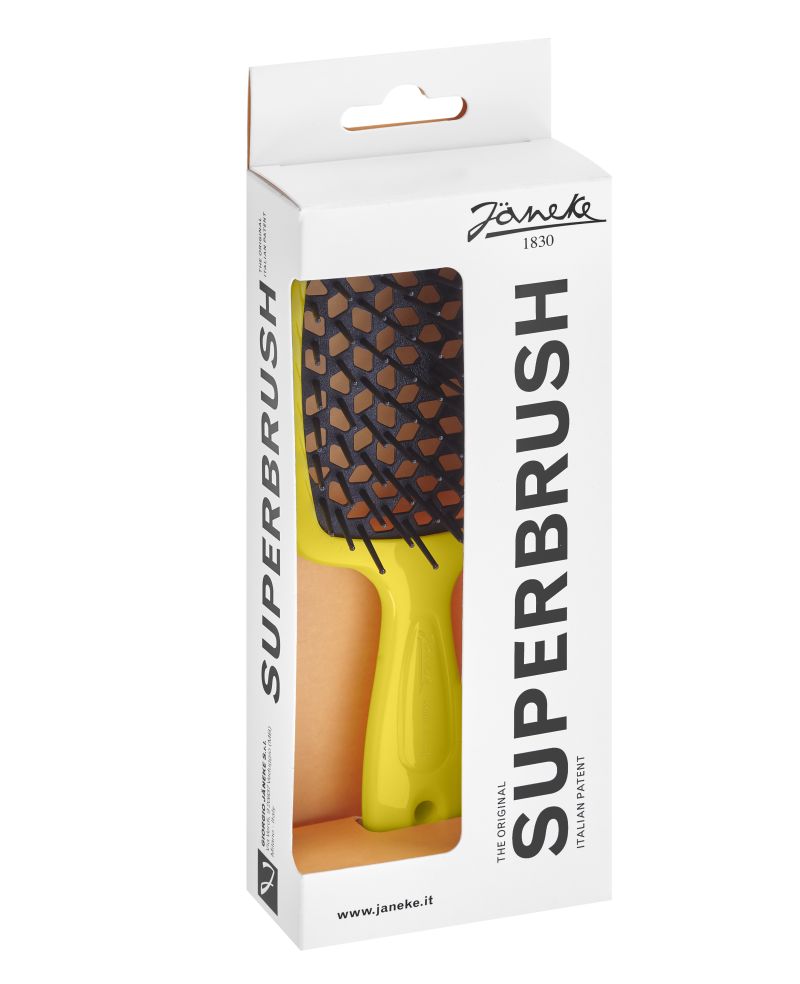 Janeke Spazzola Superbrush colore giallo/nero – 72SP226GIA Saldi Di Fabbrica