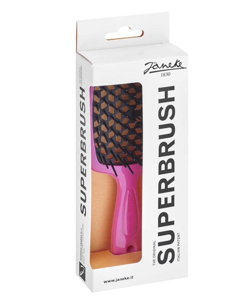 Janeke Spazzola Superbrush small colore fuxia/nero – 72SP234RSA Vendite Flash