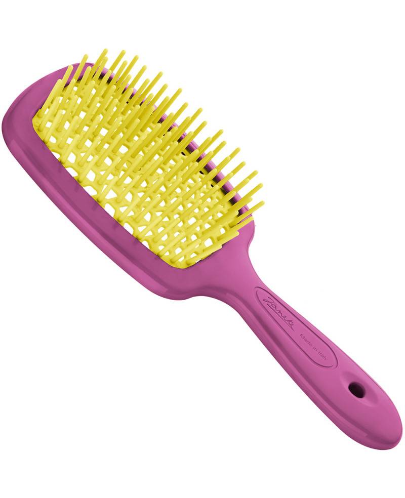 Janeke Spazzola Superbrush Small Fuxia e Giallo – Cod. 86SP234 FY Moda