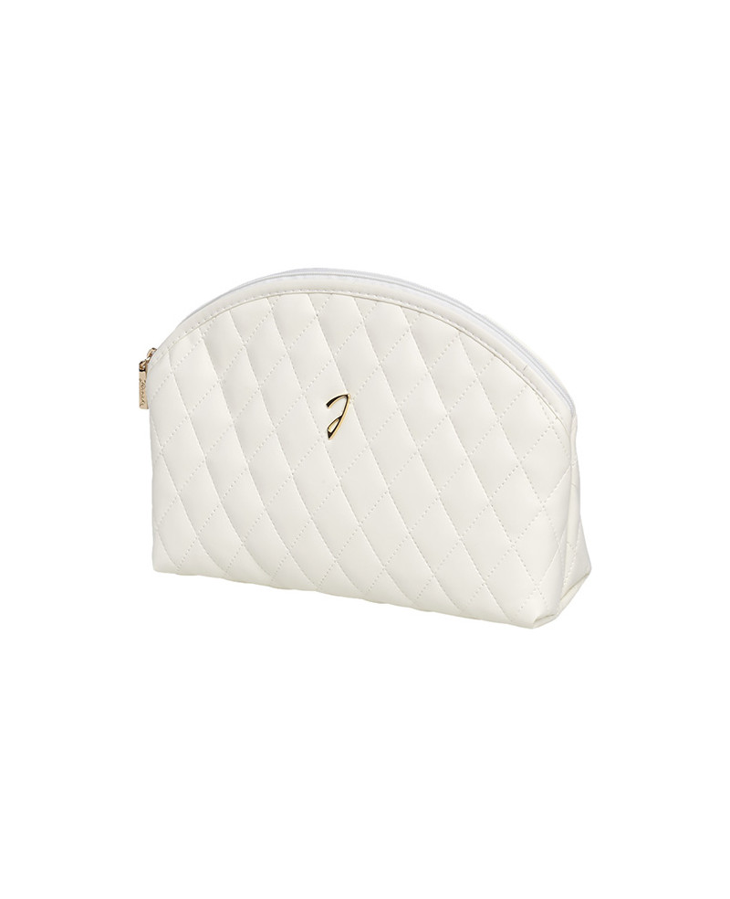 Janeke Astuccio trapuntato medio, 20,5x13x6 cm beige - cod. A6111VT BEI