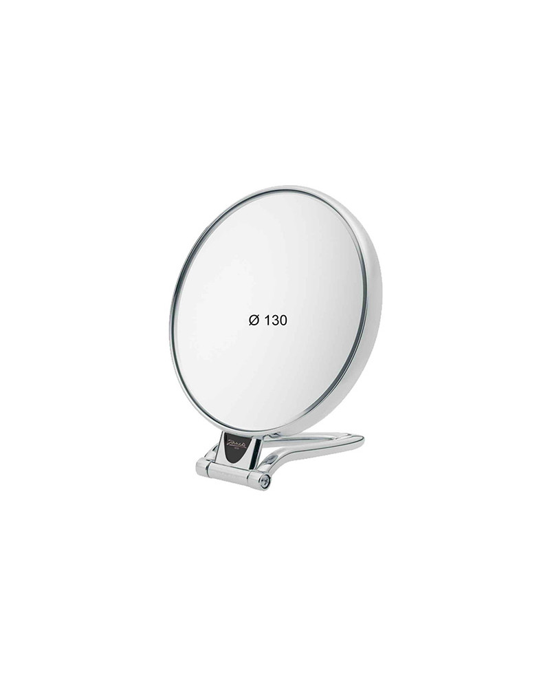Janeke Specchio da tavolo argento, con ingrandimento x3, diametro 13 cm - cod. CR446.3