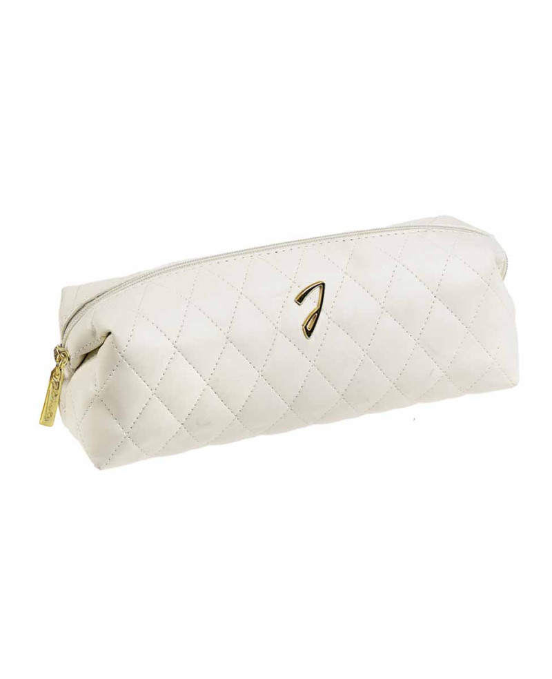 Janeke Portatrucchi tombolino trapuntato, beige - cod. A6129VT BEI In Vendita