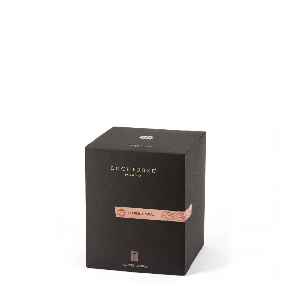 Locherber Citrus Coral Candela Spedizione Gratuita
