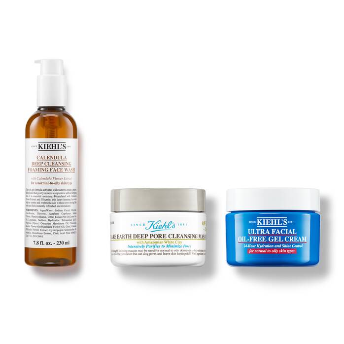 Kiehls Routine Pelle Grassa