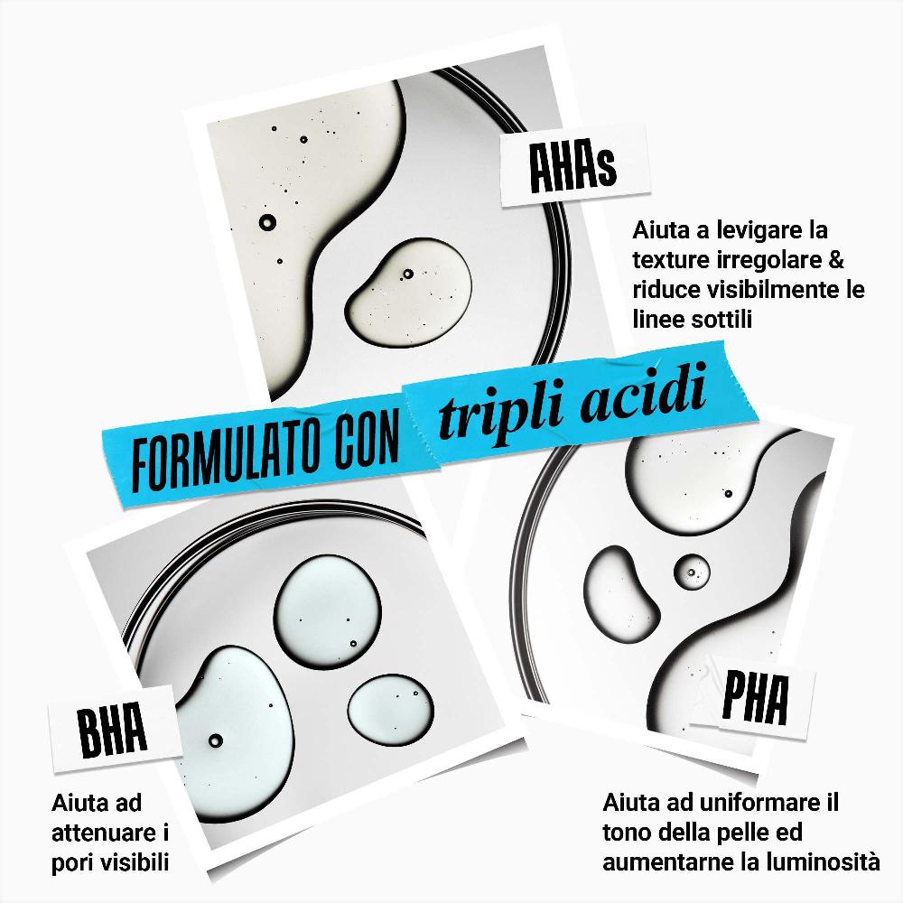 Kiehls Clearly Corrective™ Daily Re-Texturizing Triple Acid Peel Negozi Online