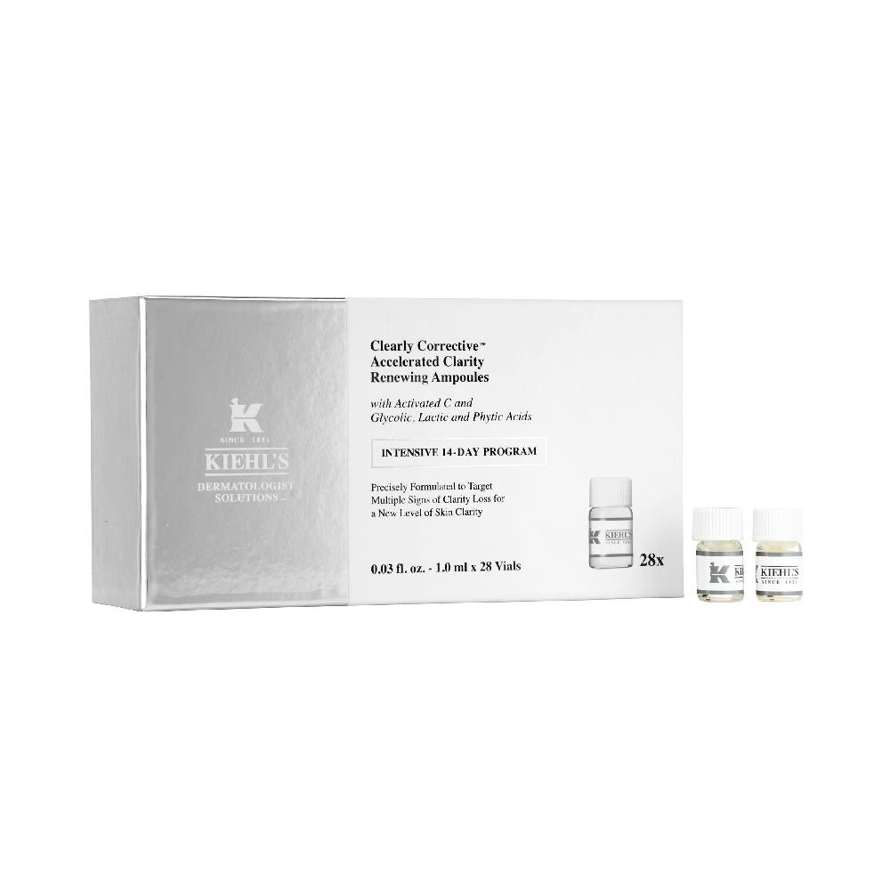 Kiehls Clearly Corrective Accelerated Clarity Renewing Ampoules Vendita Calda