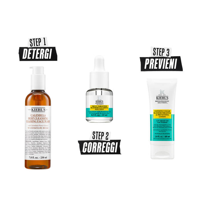 Kiehls Imperfezioni Gameover Kit